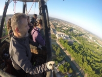 Volar en globo en Aranjuez