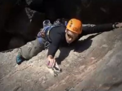 Sesión de escalada deportiva en Lanjarón