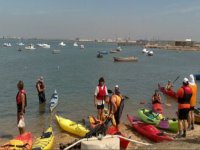  Exit to the sea in Puerto de Santa Maria 