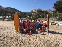  Gruppo scuola nautica con surf 