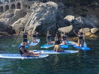 Gita in SUP con gli amici 