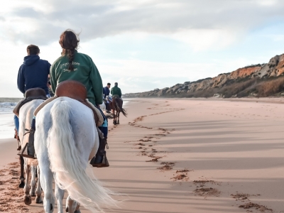 Rutas a caballo por la playa Conil De La Frontera