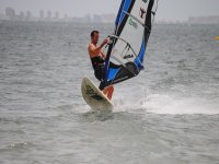  Practicing windsurfing in the Mar Menor 