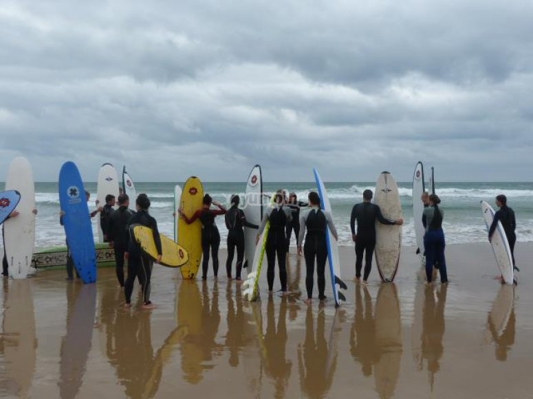 Aprender surf en Cádiz Aprender surf en Cádiz