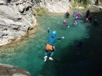  Schlucht-Teamsprung in Jerte 