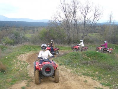 1 h de ruta en quad en la Sierra Norte