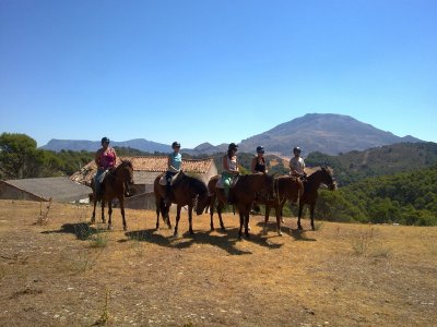 Paseo a caballo por la ruta de los Escribanos 2h