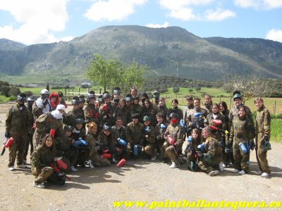 Oferta especial paintball 300 bolas en Antequera