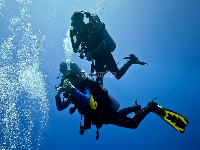 Buceo en el Faro de Punta Rasca