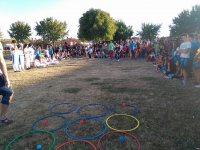 Juegos con aros de colores