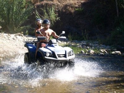Ruta en quad biplaza en bosque y montañas 3 horas