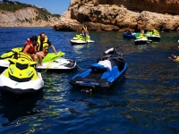  Percorso guidato in moto d'acqua attraverso Denia 