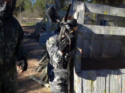 Paintball 100 bolas sábados y domingos en Paterna