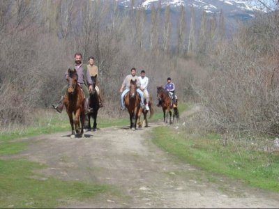 Romantica escursione a cavallo nella Sierra de Madrid