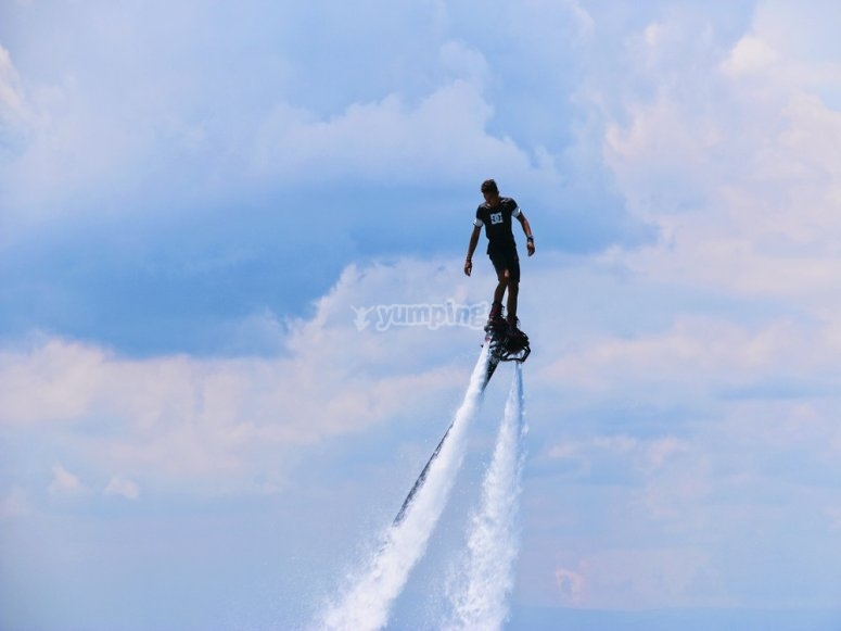 Sesion de flyboard Sesion de flyboard