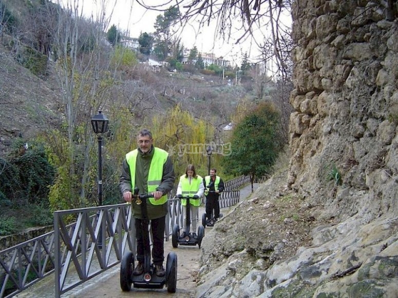Recorre Cazorla en segway Recorre Cazorla en segway