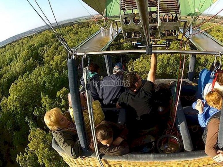 Paseo en Globo en Madrid