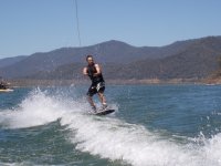  Wakeboard im Mittelmeer