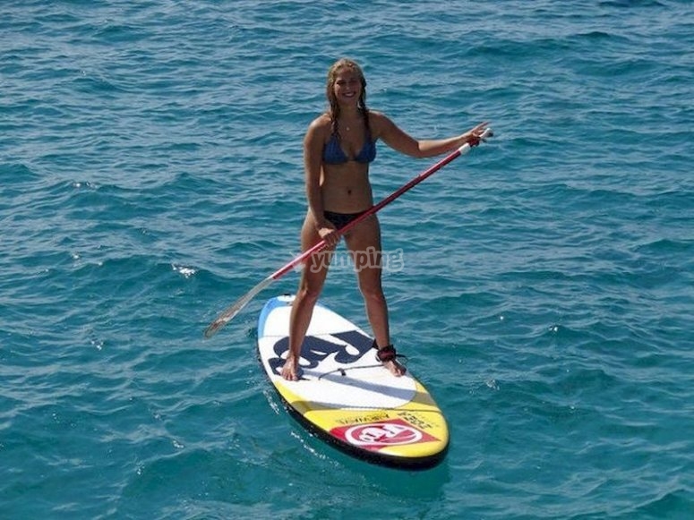 Alquila una tabla de paddle surf en Santa Ponsa Alquila una tabla de paddle surf en Santa Ponsa