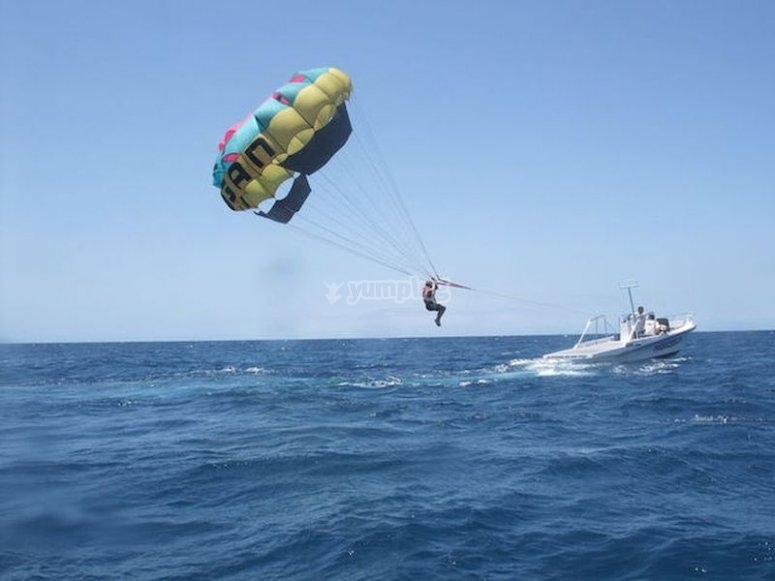 Parascending en Gran Canaria