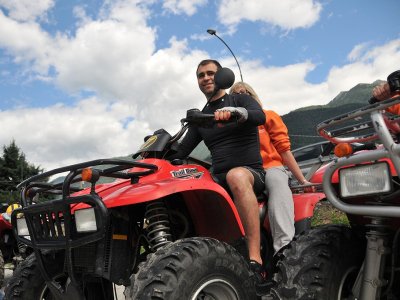 Ride a double quad in Haro vineyards 2 hours