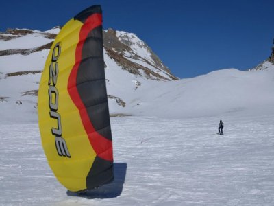 2 dias de curso de snowkite en Portalet