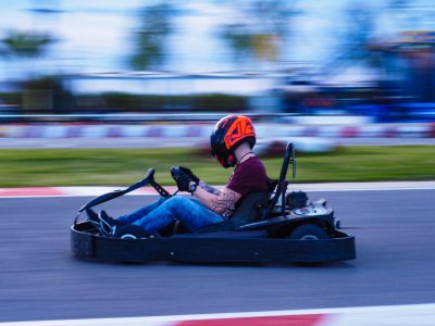 Karting categoría F-200, San Javier. 8 minutos