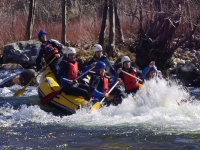 Descenso de rafting en el Tormes