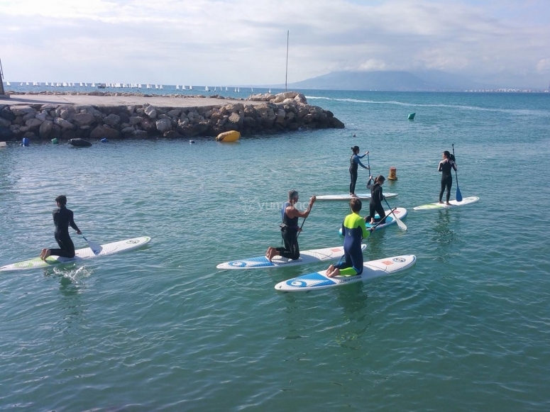 Curso de Stand Up Paddle en Málaga 2 horas desde 50€