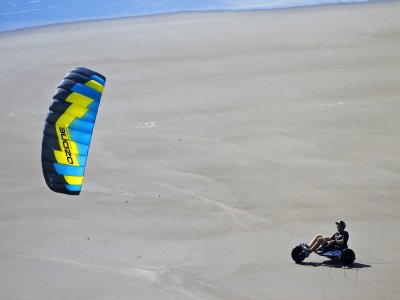 Curso kite-buggy en Barberà del Vallès
