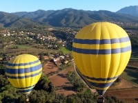  Balões voando ao mesmo tempo 