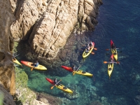 Paseo en kayak por el Mediterráneo