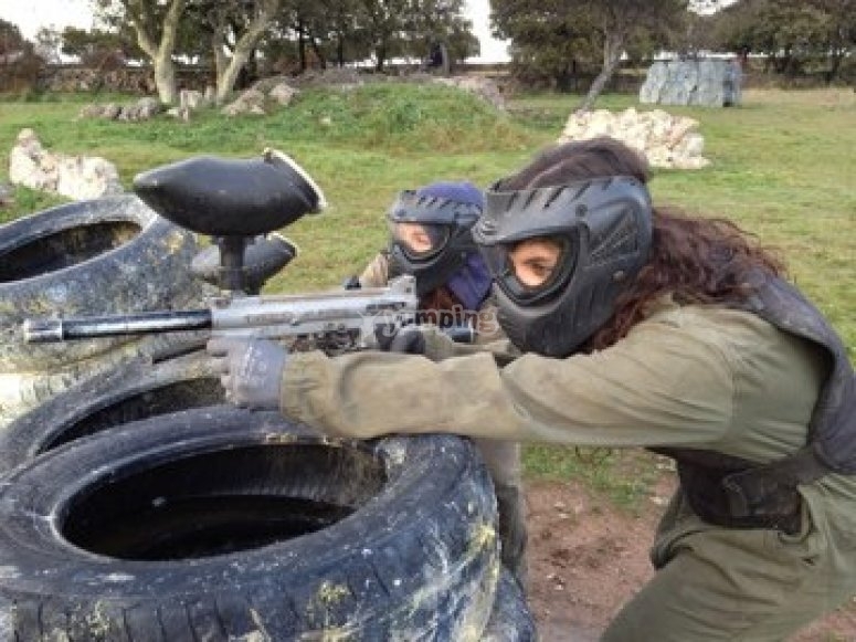 Paintball +250bolas+Paella+Barra libre+Karaoke desde 40€