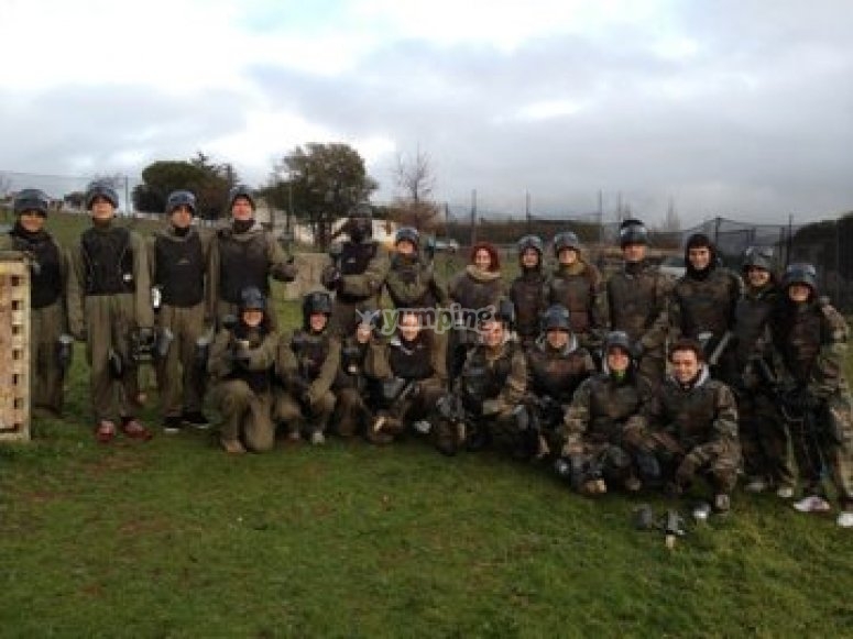 Paintball +250bolas+Paella+Barra libre+Karaoke desde 40€