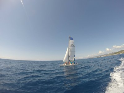 Curso express de navegación en Catamarán, Calella