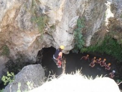 Barranquismo del Gorgo de la Escalera