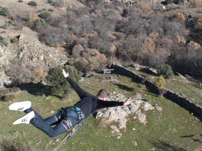 Salto puenting + Vídeo. Puente de Taboada