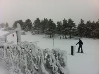 Raquetas de nieve en Gredos