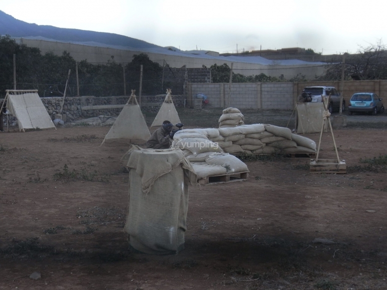 Paintball y 100 bolas en Guimar oferta residentes desde 15€