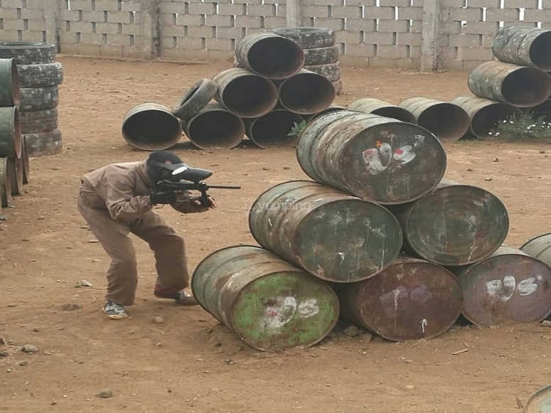 Paintball y 100 bolas para no residentes en Guimar desde 20€