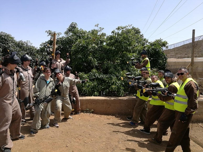 Paintball y 100 bolas para no residentes en Guimar desde 20€