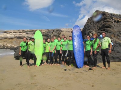 Curso de surf de 4 dias em Fuerteventura