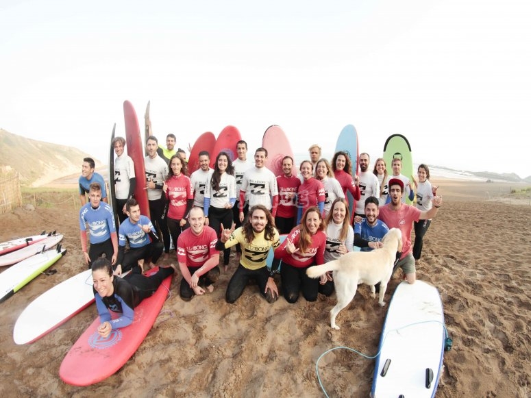  Nuovi amici al Surf Camp 