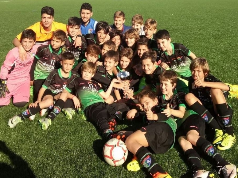 Vacaciones jugando al fútbol