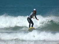 surfeando las olas