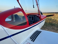 Avioneta lista para el vuelo