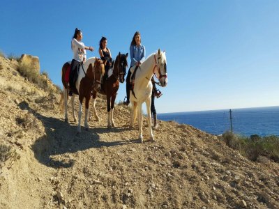 Percorso a cavallo e in quad ad Alicante