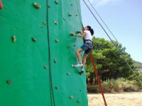 Escalada en rocodromo