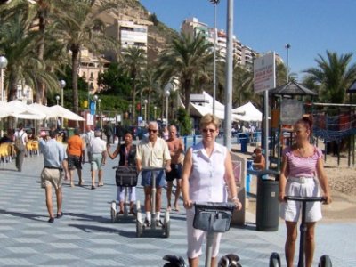 Paseo en segway por ciudad de Alicante, 2 horas
