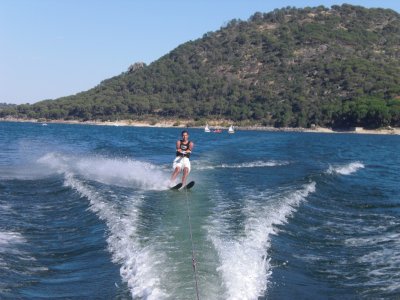 Waterskiing in San Juan Reservoir - 15 min